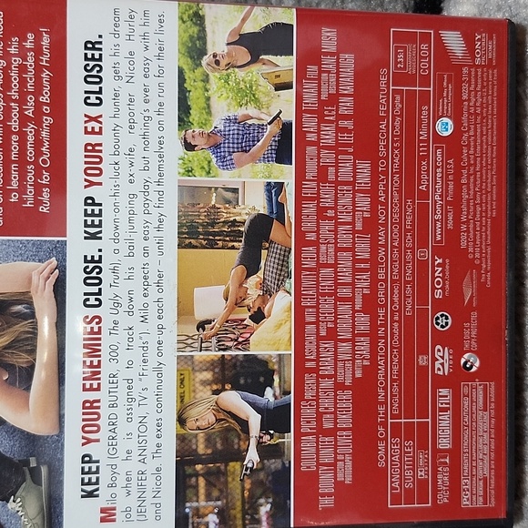 THE BOUNTY HUNTER DVD - Picture 3 of 8